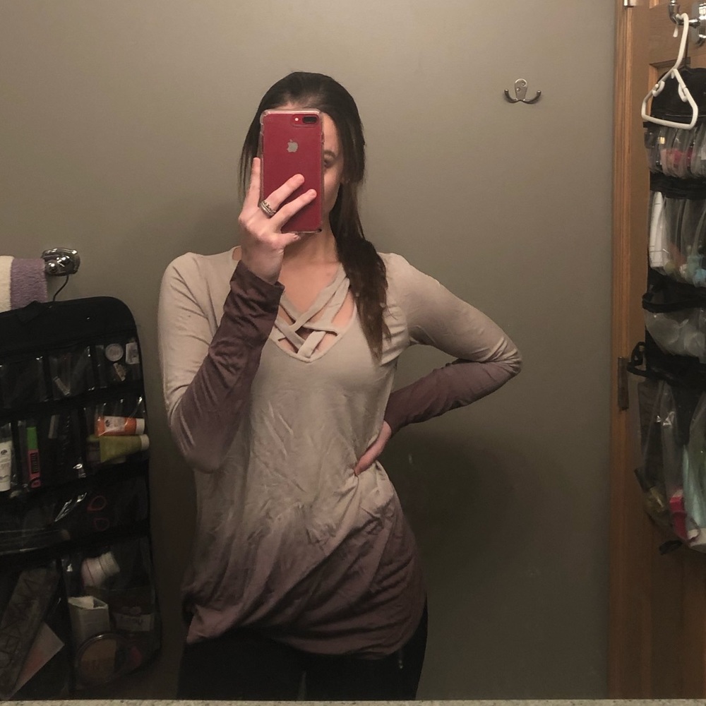 American Eagle Oversized Long Sleeve